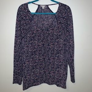 Cato Blouse Triangle Cut Out Plus Size 22/24